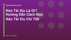 Read more about the article Kèo Tài Xỉu Là Gì? Hướng Dẫn Cách Đọc Kèo Tài Xỉu Chi Tiết
